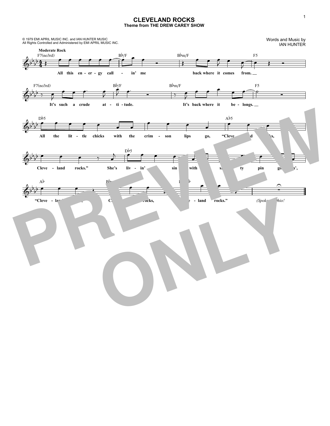 Produktbild zu: Cleveland Rocks