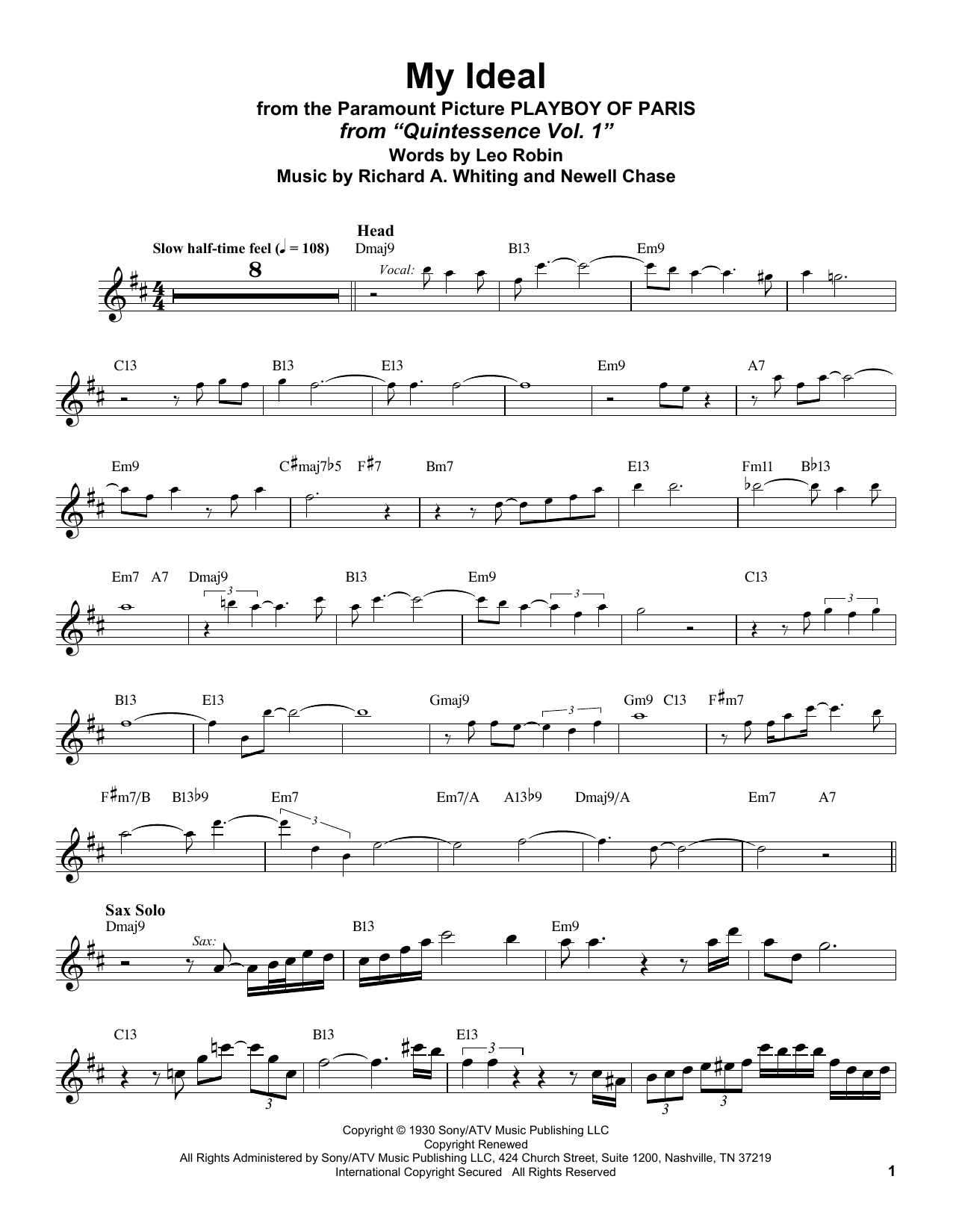 Product gallery: Page 1 of 1 My Ideal, Stan Getz