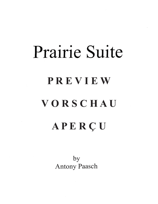 Product gallery: Page 13 of 21 Prairie Suite , , (Tuba Quartett EETT)