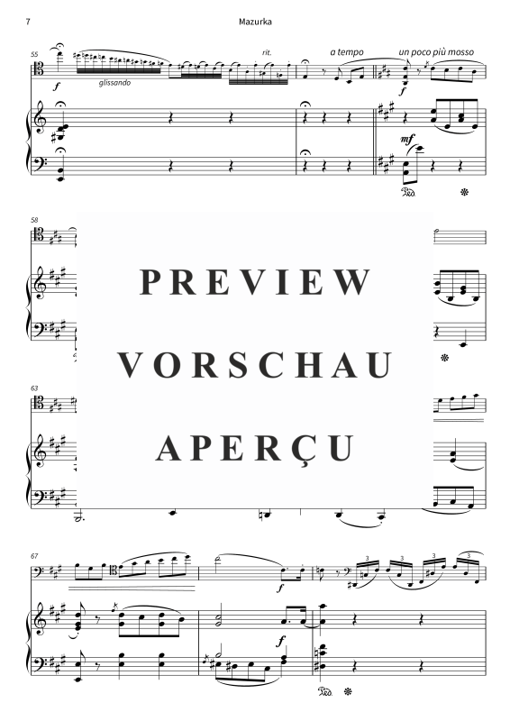 Produktgalerie: Seite 9 von 11 Four Pieces op. 24 - Romantic Character Pieces for Cello & Piano - urtext edition, , Violoncello und Klavier