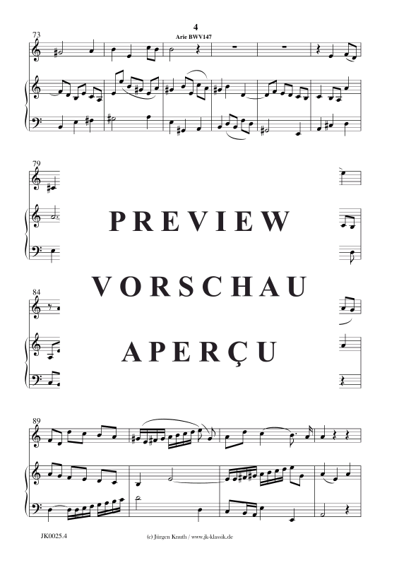 Produktgalerie: Seite 5 von 11 Schäme dich,o Seele, nicht , , (Klavier + Melodie in C)