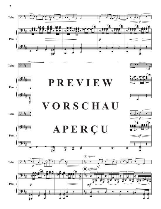 Product gallery: Page 3 of 9 Lied Ohne Worte Op. 109 , , (tuba + piano)