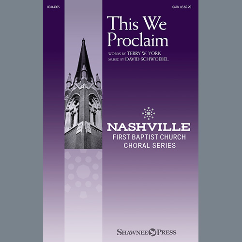 cover: This We Proclaim, Terry W. York and David Schwoebel, Chor