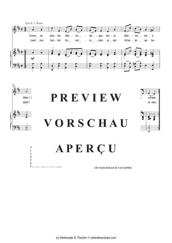 Produktgalerie: Seite 4 von 6 Weihelied , , Klavier und Gesang