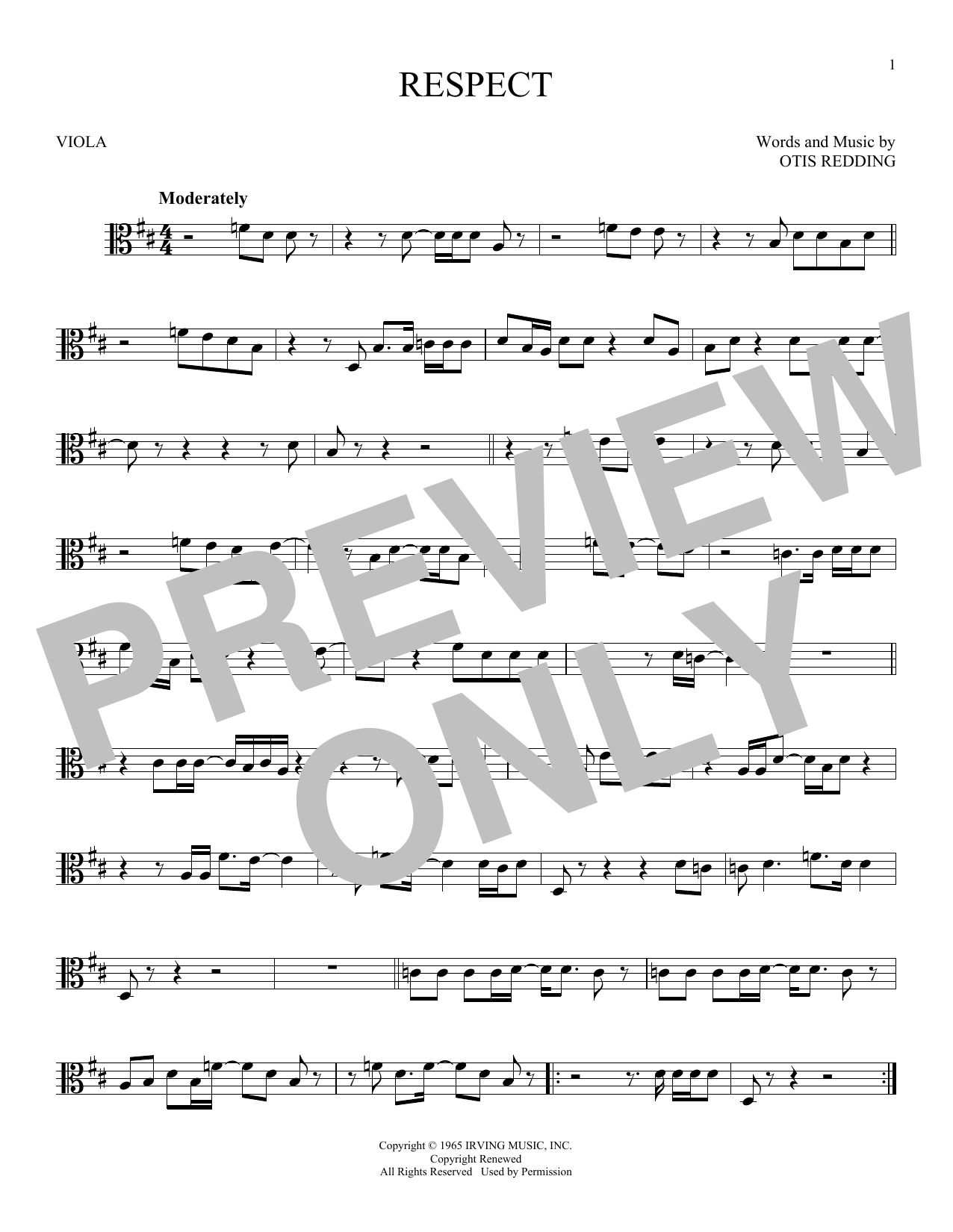 Product gallery: Page 1 of 1 Respect, Aretha Franklin