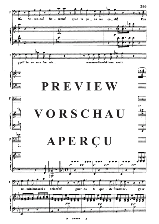 Product gallery: Page 3 of 9 Aprite un po'quegli occhi, , Bass/Baritone Solo and Piano