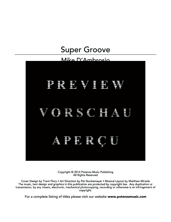 Product gallery: Page 3 of 11 Super Groove, , (clarinet in Bb and piano)
