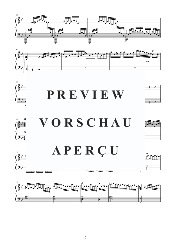 Produktgalerie: Seite 7 von 10 Fantasia in G-Moll BWV 920, , Klavier Solo