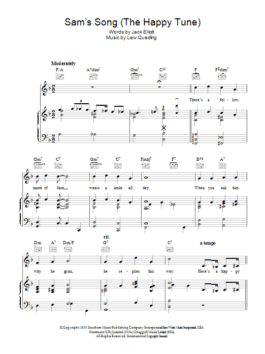 Product gallery: Page 1 of 1 Sam's Song (The Happy Tune), Bing Crosby