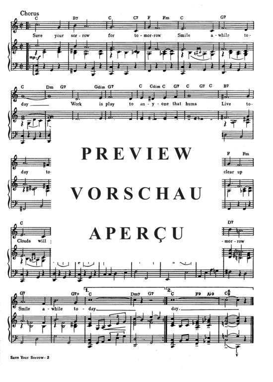 Produktgalerie: Seite 4 von 8 Save Your Sorrow (For To-morrow) , Lee, Peggy, (Klavier und Gesang)