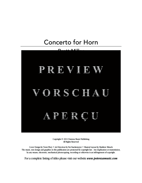 Produktgalerie: Seite 10 von 11 Concerto, , (Horn in F und Klavier)