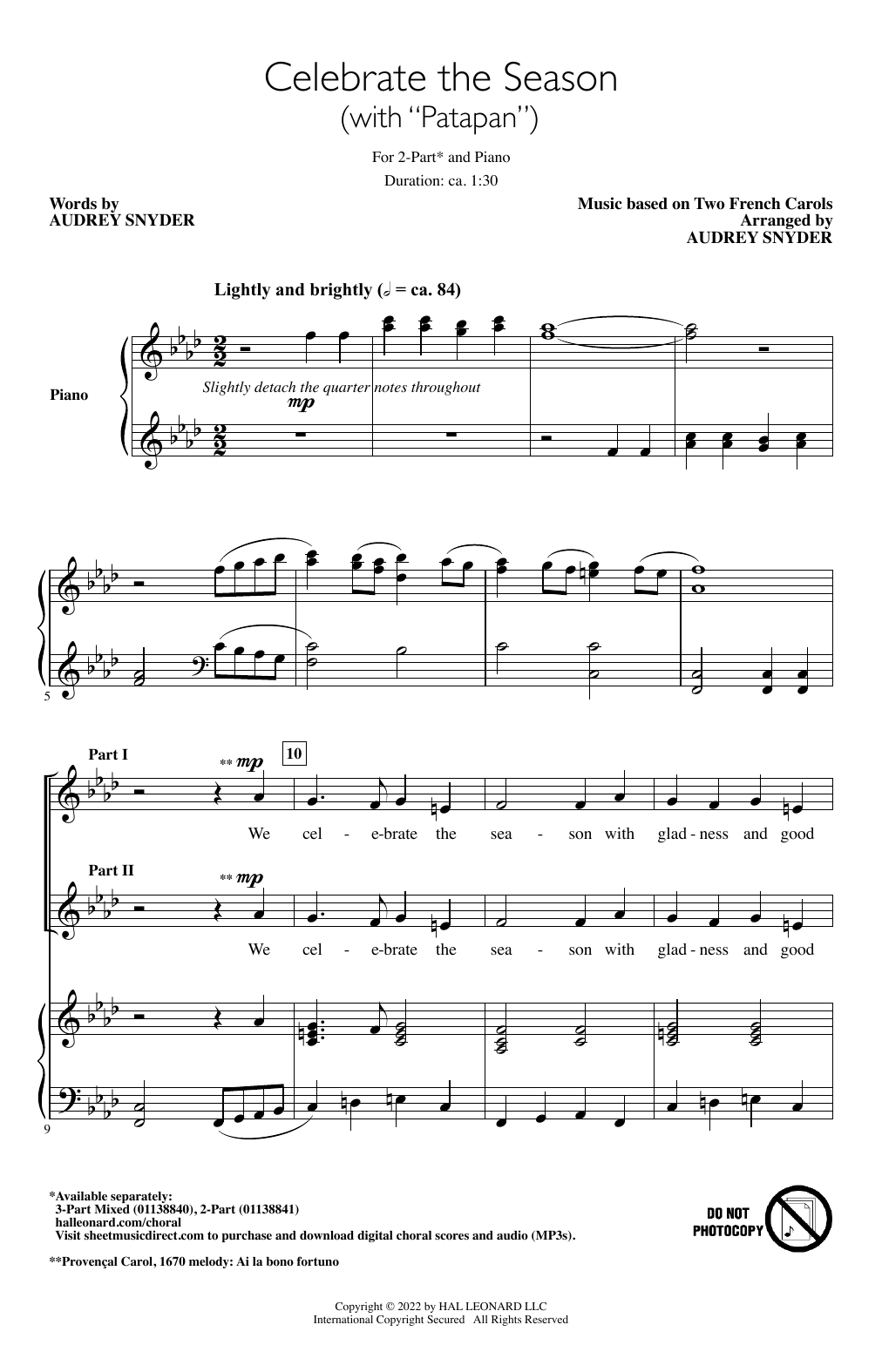 Produktbild zu: Celebrate The Season (with "Patapan")