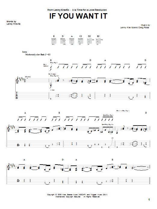 Product gallery: Page 1 of 1 If You Want It, Lenny Kravitz