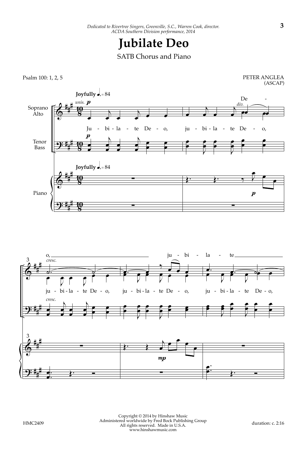 Product picture to: Jubilate Deo