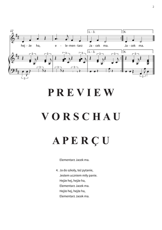 Produktgalerie: Seite 5 von 5 Dostal Jacek elementarz, , (Gesang + Klavier)