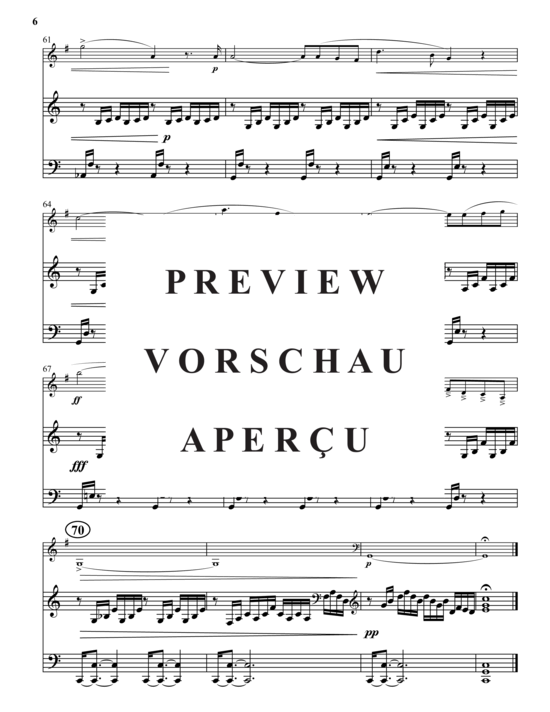 Produktgalerie: Seite 7 von 9 Meditation über das 1.Prelude von J.S. Bach , , (Horn + Klavier/Harfe)