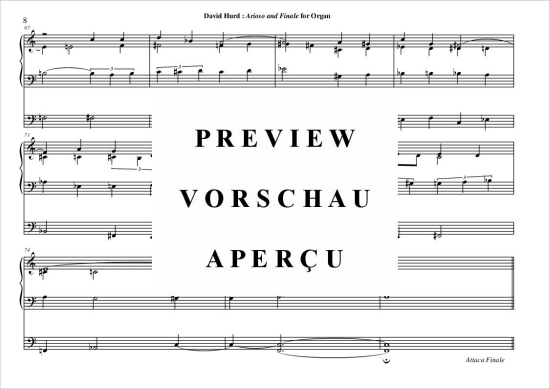 Product gallery: Page 9 of 17 Arioso and Finale , , (Orgel Solo)