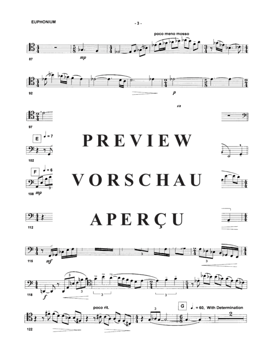 Product gallery: Page 20 of 21 Rendezvous with a Dream , , (euphonium + piano)