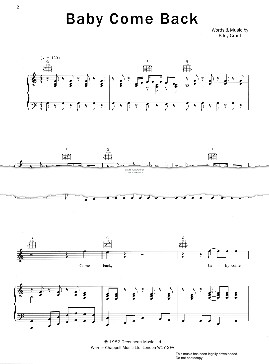 gallery: Baby Come Back, Pato Banton