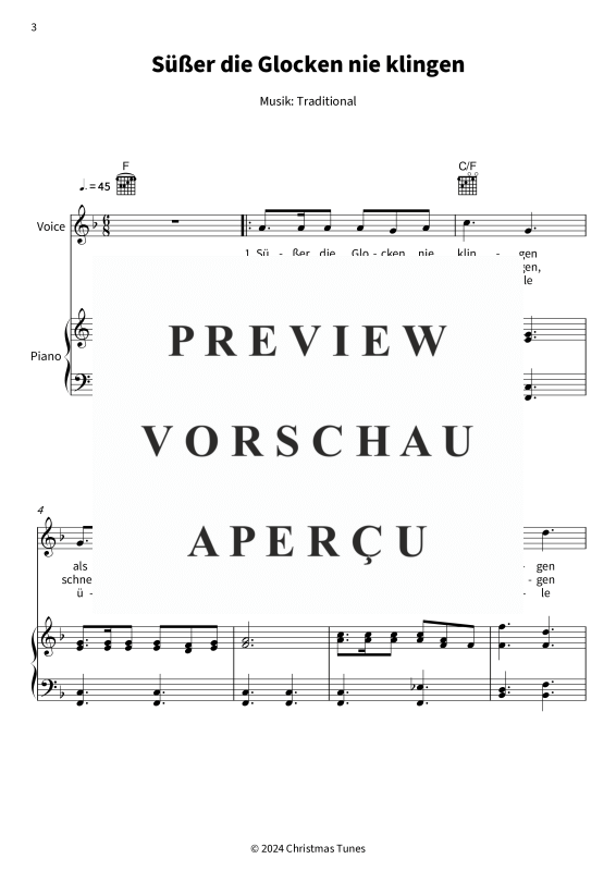 Product gallery: Page 5 of 11 Harmonische Weihnachten mit Gesang und Begleitung, , (vocals and piano, guitar)
