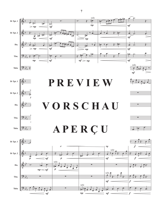 Produktgalerie: Seite 9 von 21 Fantasia in E-Flat , , (Blechbläser Quintett)