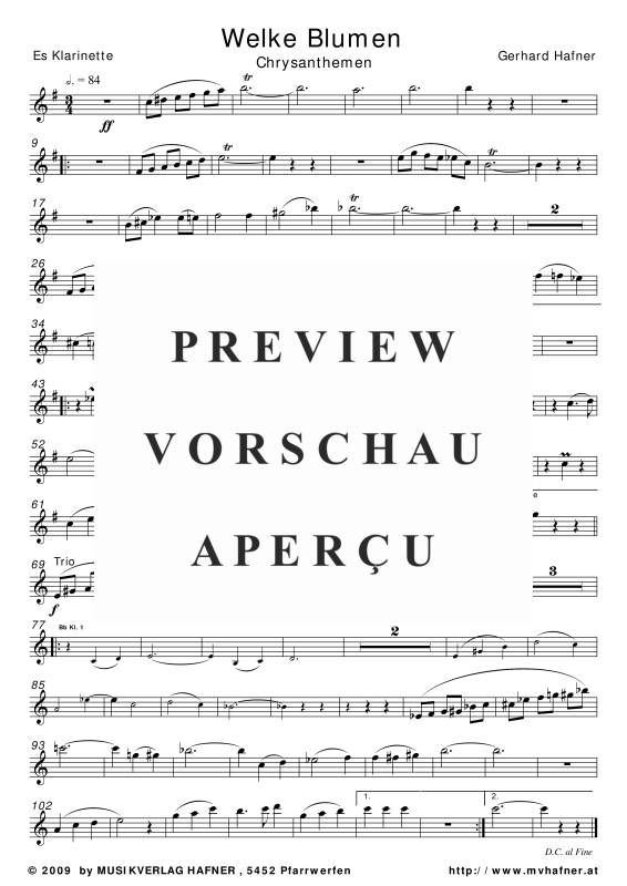 Product gallery: Page 10 of 11 Welke Blumen - Konzertwalzer, , (large wind orchestra)