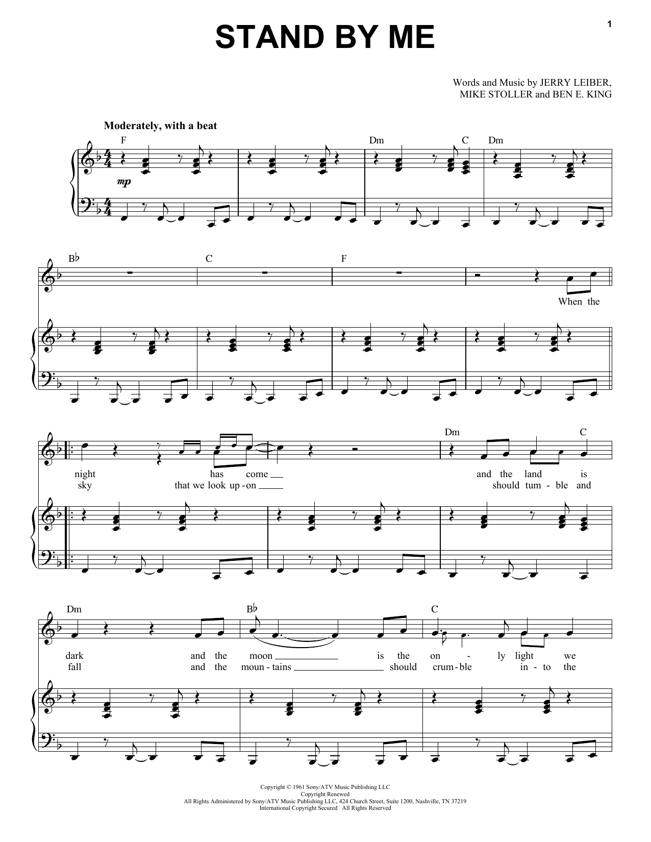 Produktgalerie: Seite 1 von 1 Stand By Me, Ben E. King, Gesang, Klavier
