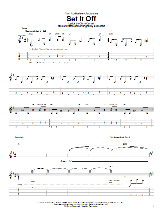 Product gallery: Page 1 of 1 Set It Off, Audioslave