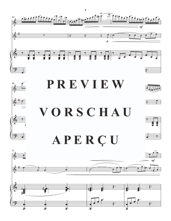 Product gallery: Page 7 of 11 An Evening Serenade, , Flute, French Horn and Piano