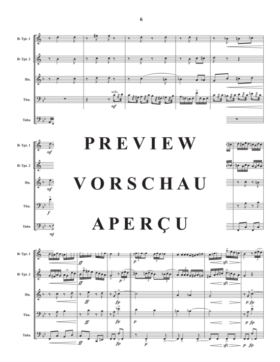 Produktgalerie: Seite 8 von 21 Rondino Brilliante , , (Blechbläserquintett)