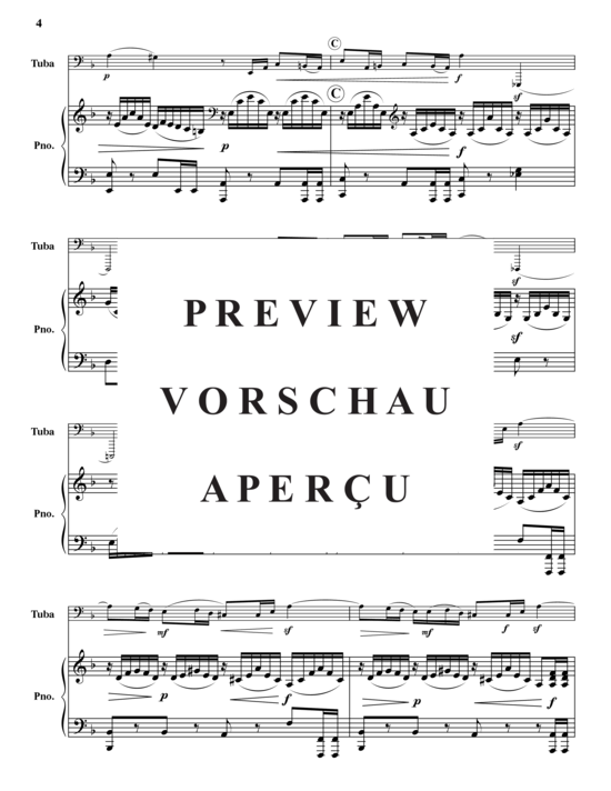 Product gallery: Page 5 of 9 Lied Ohne Worte Op. 109 , , (tuba + piano)