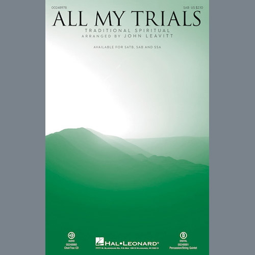 cover: All My Trials, John Leavitt