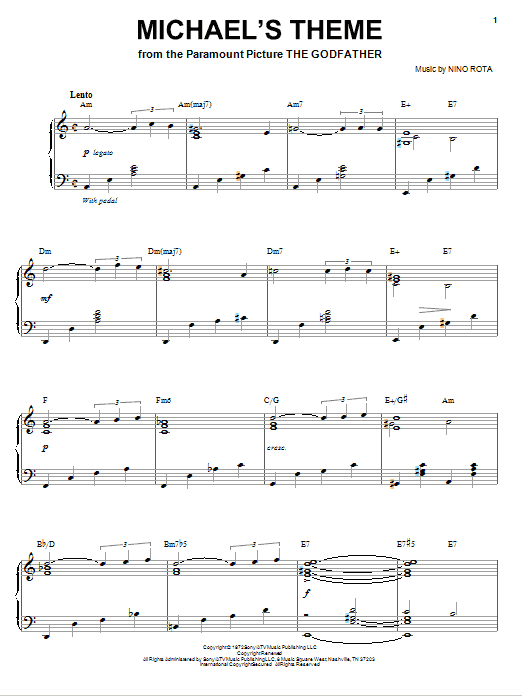 Produktbild zu: Michael's Theme