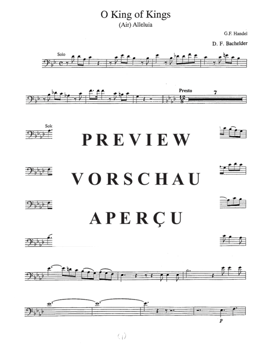 Product gallery: Page 12 of 15 O King of Kings , , (euphonium + piano)
