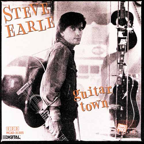 cover: Guitar Town, Steve Earle