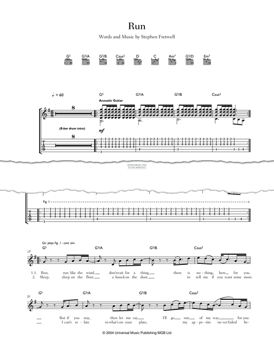 Product gallery: Page 1 of 1 Run, Stephen Fretwell