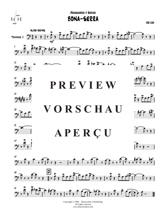 gallery: Bona-Serra , , (Posaunen-Quartett)