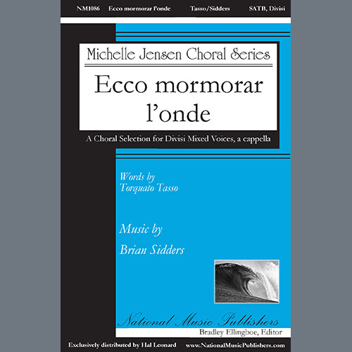 cover: Ecco mormorar l'onde, Brian Sidders, Chor