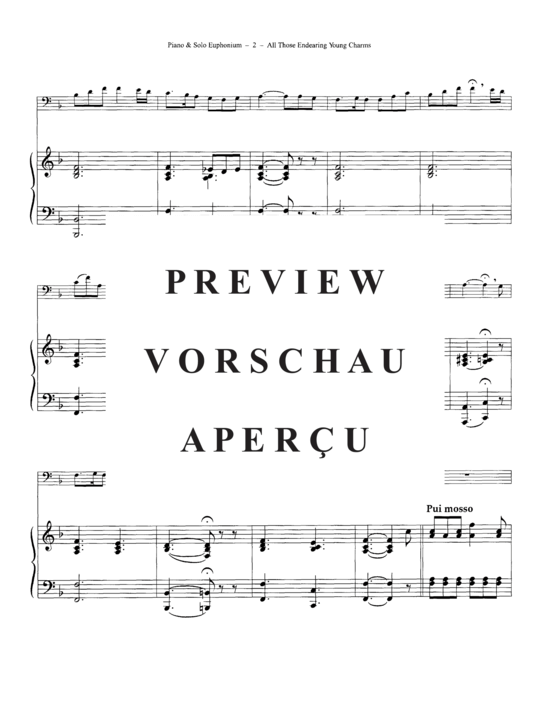 Product gallery: Page 4 of 20 All Those Endearing Young Charms , , (euphonium + piano)