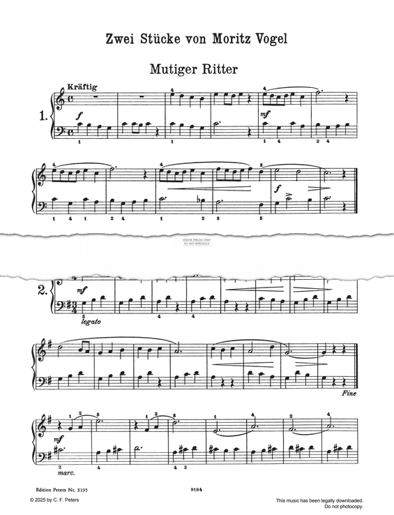 Produktgalerie: Seite 1 von 1 Walzer, Moritz Vogel, Klavier