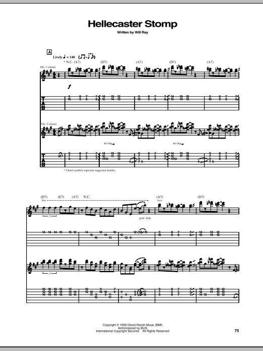 Produktbild zu: Hellecaster Stomp