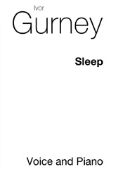 cover: Sleep, Ivor Gurney
