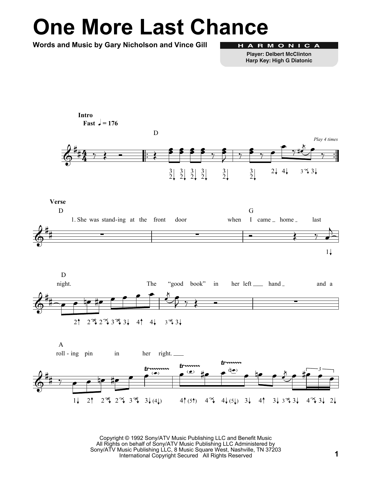 Product gallery: Page 1 of 1 One More Last Chance, Vince Gill