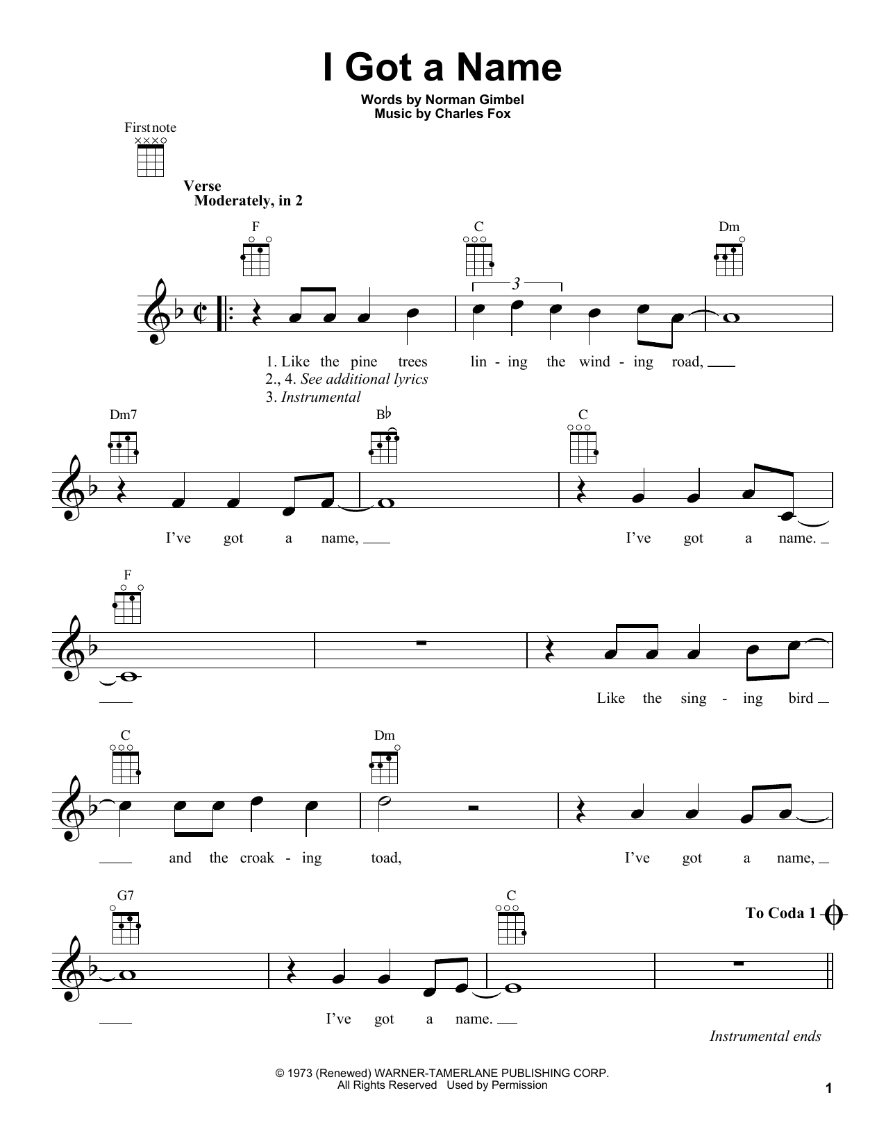 Product gallery: Page 1 of 1 I Got A Name, Jim Croce