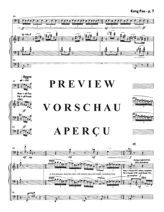 Product gallery: Page 11 of 21 Kung Pao , , (euphonium + organ)