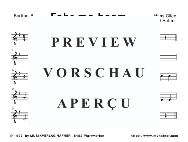 gallery: Fahr ma hoam, , (Blechbläser Ensemble)