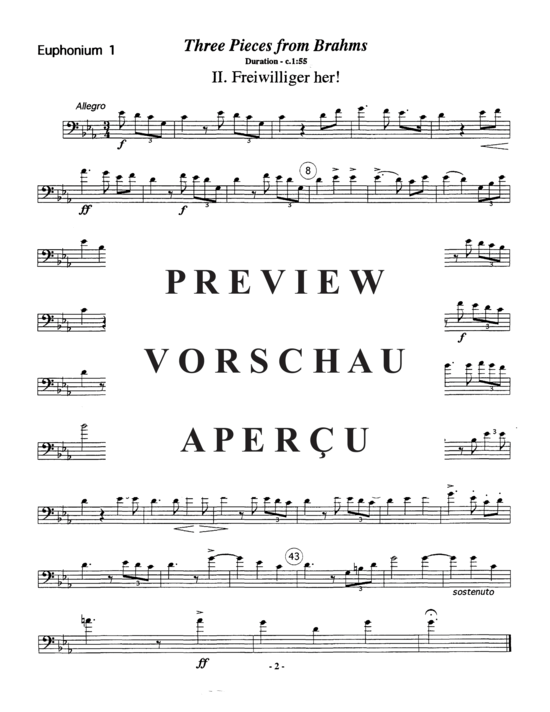 gallery: Three Pieces from Brahms , , (Tuba Quartett EETT)