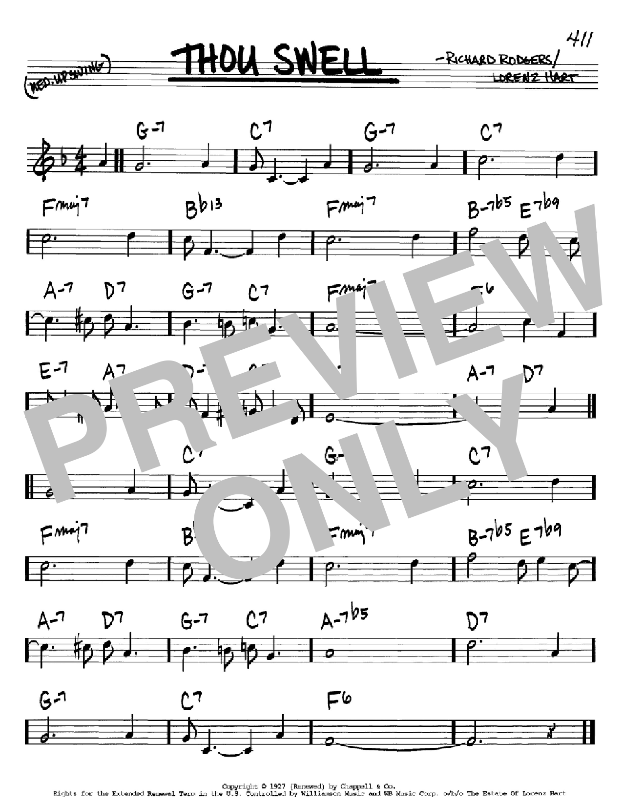 Produktbild zu: Thou Swell