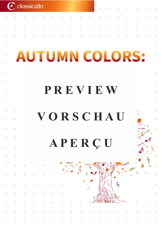 gallery: Autumn Colors - Easy Piano Pieces for Golden Days, , (Klavier Solo)