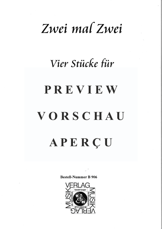 gallery: Zwei mal Zwei, , Gitarren Duett - Mitspiel-CD opt.